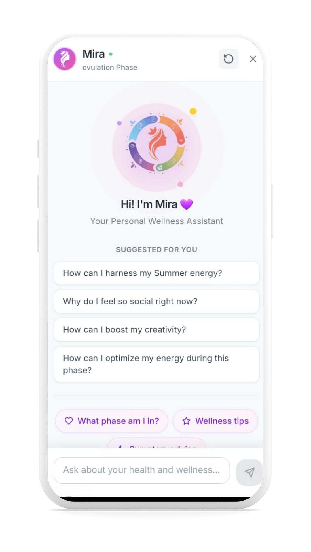 Mira AI assistant